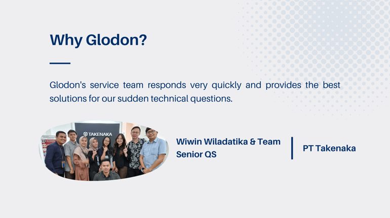Glodon Cubicost 5D BIM Solutions-Customers testimonials-takenaka